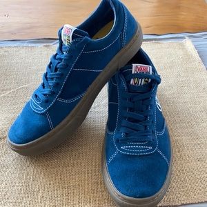 Dane Reynolds limited edition Vans, Navy gum sole.